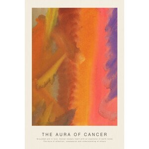 Obrazová reprodukce The Aura of Cancer (Astrology, Spirituality & Zodiac Series), (26.7 x 40 cm)