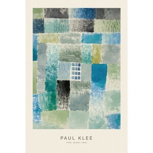 Obrazová reprodukce First House (Special Edition) - Paul Klee, (26.7 x 40 cm)