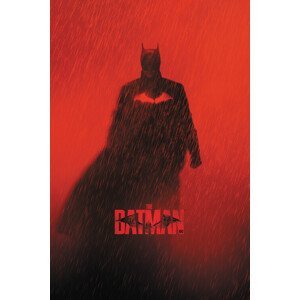 Plakát, Obraz - The Batman 2022 Red, (80 x 120 cm)