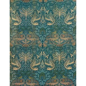 Morris, William - Obrazová reprodukce Peacock and Dragon Textile Design, c.1880, (30 x 40 cm)