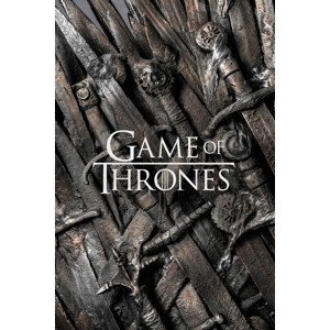 Umělecký tisk Game of Thrones - Sword throne, (26.7 x 40 cm)