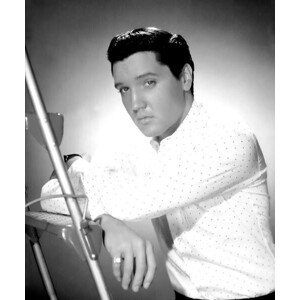 Umělecká fotografie Elvis Presley 1963, (35 x 40 cm)