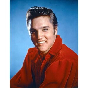 Umělecká fotografie Elvis Presley 1956, (30 x 40 cm)