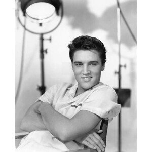Umělecká fotografie Elvis Presley, (30 x 40 cm)