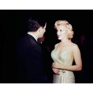 Umělecká fotografie Marilyn Monroe, Hollywood Party, 1953, (40 x 30 cm)