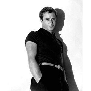 Umělecká fotografie Marlon Brando In The 50'S, (35 x 40 cm)