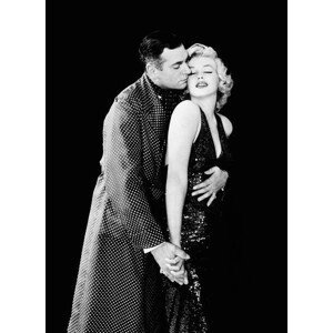 Umělecká fotografie Laurence Olivier And Marilyn Monroe, (30 x 40 cm)