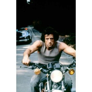 Umělecká fotografie Sylvester Stallone, (26.7 x 40 cm)