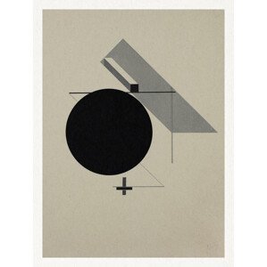 Obrazová reprodukce Abstract Composition No.4 - El Lissitzky, (30 x 40 cm)