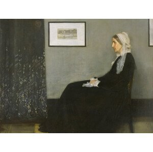 Obrazová reprodukce Arrangement in Grey and Black No.1 (Whistler's Mother) - James McNeill Whistler, (40 x 30 cm)