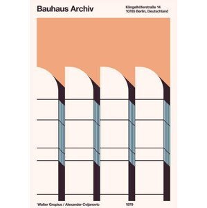 Bodart, Florent - Obrazová reprodukce Bauhaus Archiv, (30 x 40 cm)