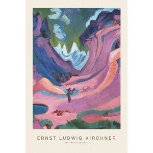 Obrazová reprodukce The Amselfluh (Special Edition Landscape) - Ernst Ludwig Kirchner, (26.7 x 40 cm)