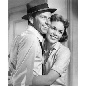 Umělecká fotografie Frank Sinatra And Nancy Gates, (35 x 40 cm)