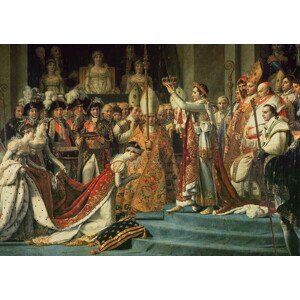 David, Jacques Louis - Obrazová reprodukce The Consecration of the Emperor Napoleon, (40 x 30 cm)