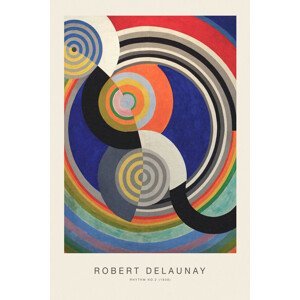 Obrazová reprodukce Rhythm No.2 (Special Edition) - Robert Delaunay, (26.7 x 40 cm)