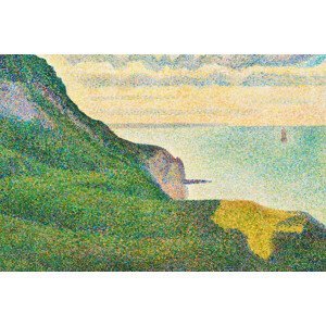 Obrazová reprodukce Port en Bessin, Normandy (Vintage Seascape) - Georges Seurat, (40 x 26.7 cm)