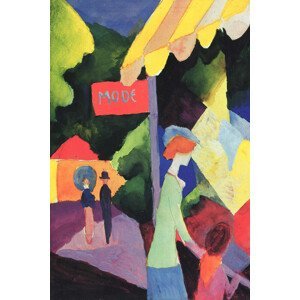 Obrazová reprodukce Window Shopping (Mother & Daughter) - August Macke, (26.7 x 40 cm)
