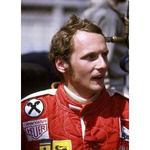 Umělecká fotografie Niki Lauda, (30 x 40 cm)