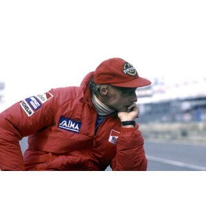 Umělecká fotografie Niki Lauda, (40 x 26.7 cm)