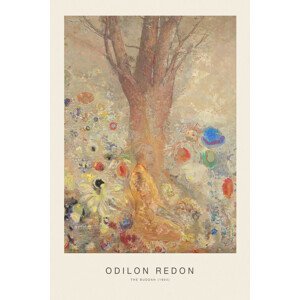Obrazová reprodukce The Buddha (Vintage Spiritual Painting) - Odilon Redon, (26.7 x 40 cm)