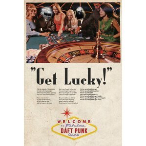 Plakát, Obraz - Ads Libitum - Get Lucky, (40 x 60 cm)