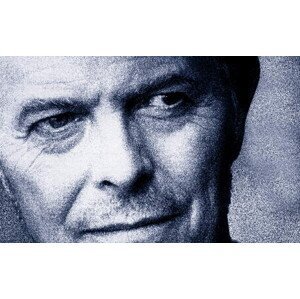 Umělecká fotografie David Bowie, (40 x 24.6 cm)