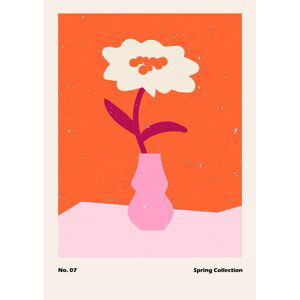 Ilustrace Spring Flower #07, NKTN, (30 x 40 cm)