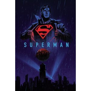 Umělecký tisk Superman - Daily Planet, (26.7 x 40 cm)