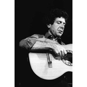 Umělecká fotografie Leonard Cohen, (26.7 x 40 cm)