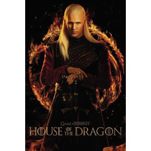 Umělecký tisk House of Dragon - Daemon Targaryen, (26.7 x 40 cm)