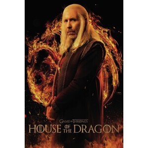 Umělecký tisk House of Dragon - Viserys Targaryen, (26.7 x 40 cm)