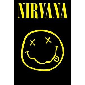 Plakát, Obraz - Nirvana - Smiley, (61 x 91.5 cm)