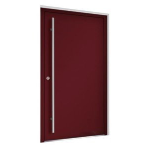 Hliníkové vchodové dveře Premium Line model 5015 Výplň dveří: Vsazená výplň, Rám dveří: PD GENESIS 75