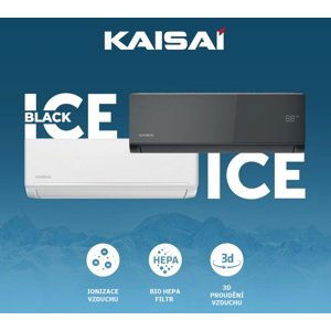 Nástěnná klimatizace  ICE - vnitřní jednotka Výkon: 3,50 kW – KLW-12HRHI