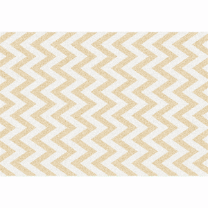 Koberec, béžovo-bílá vzor, 133x190 cm, ADISA TYP 2