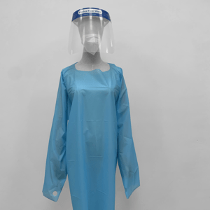 Ochranný oblek 1ks - modrý CPE/PE-C - voděodolný Množství I: 15ks