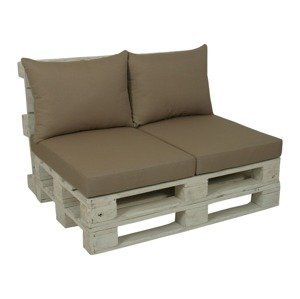 GO-DE Textil Sada sedáků na paletový nábytek (béžová)