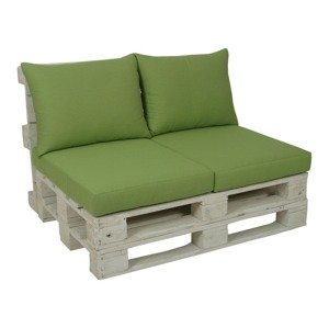 GO-DE Textil Sada sedáků na paletový nábytek (zelená)