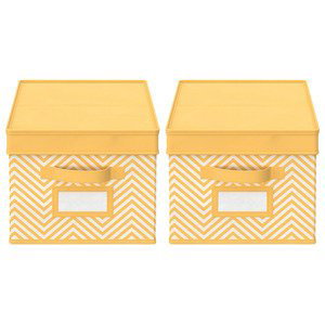 LIVARNO LIVING Úložný box / Organizér do zásuvky (úložný box, 2 kusy - cikcak)