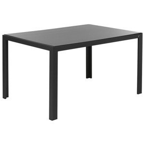 LIVARNO home Hliníkový stůl se skleněnou deskou Houst (hliník#obdélníkový#zahradní stůl#4 osoby#ano)