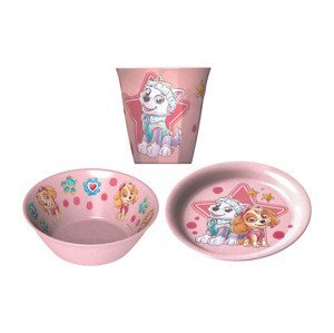 Koziol Sada dětského nádobí, 3dílná (světle růžová)