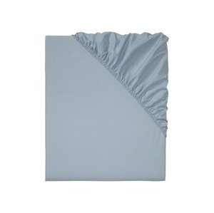 LIVARNO home Napínací prostěradlo Renforcé, 140–160 x (modrá)