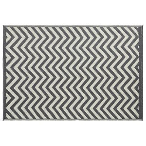 LIVARNO home Venkovní koberec, 120 x 180 cm (šedá/cikcak)