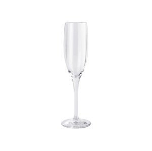 ERNESTO® Sklenice, 6 kusů (transparentní, sklenice na šampaňské)
