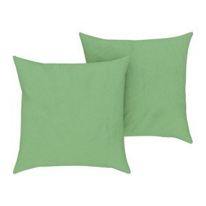 LIVARNO home Potah na polštář, 50 x 60 cm, 2 kusy (zelená)