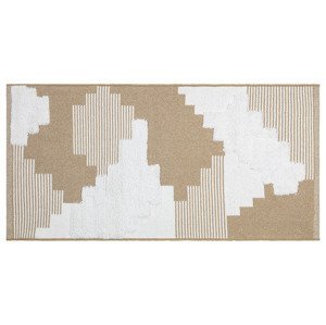 LIVARNO home Bavlněný koberec, 80 x 150 cm (béžová)