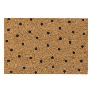 LIVARNO home Kokosová rohožka, 40 x 60 cm (puntíky)