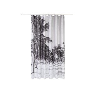 LIVARNO home Sprchový závěs, 180 x 200 cm (palmy)