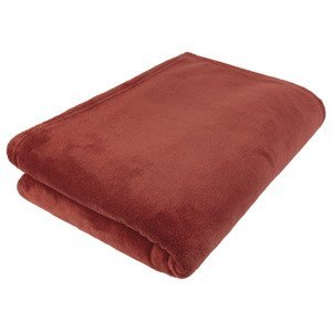 LIVARNO home Hebká deka, 150 x 200 cm (červená)