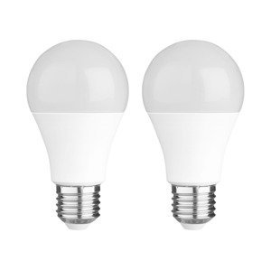 LIVARNO home LED žárovka, 2 kusy / 3 kusy (7,3 W E27 hruška, 2 kusy)
